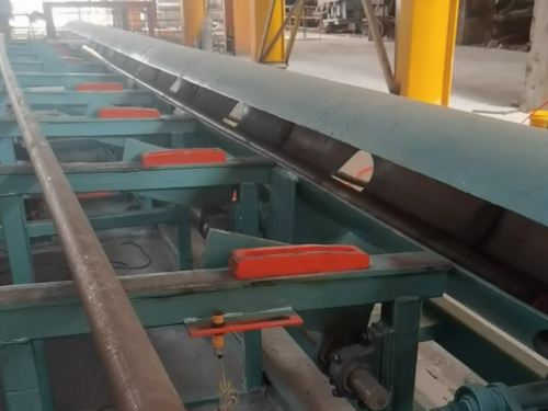 XJ80型立式九辊矫直机 广西永达钢材现场